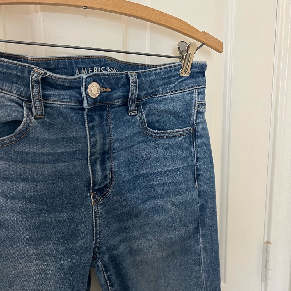 American Eagle Ne(x)t Level Stretch. Size 28. Dark Wash. High rise